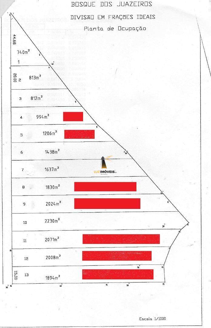 Terreno à venda, 1000m² - Foto 2