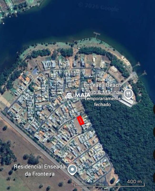 Terreno em Condomínio à venda no Condomínio Enseada da Fronteira: 