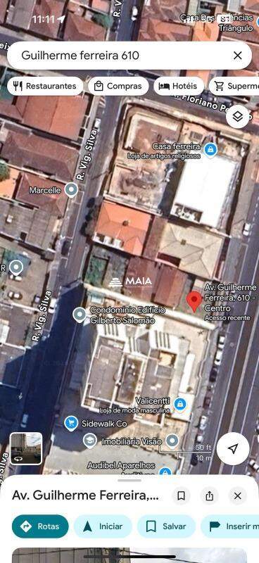 Terreno/Área à venda no Centro: 