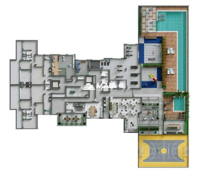 Apartamento à venda no Parque do Mirante: 
