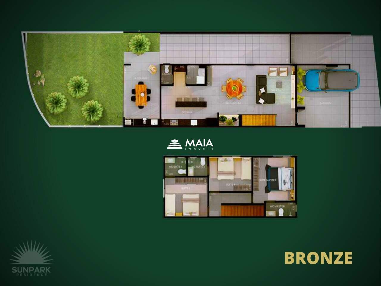 Casa de Condomínio à venda no SUNPARK RESIDENCE: 