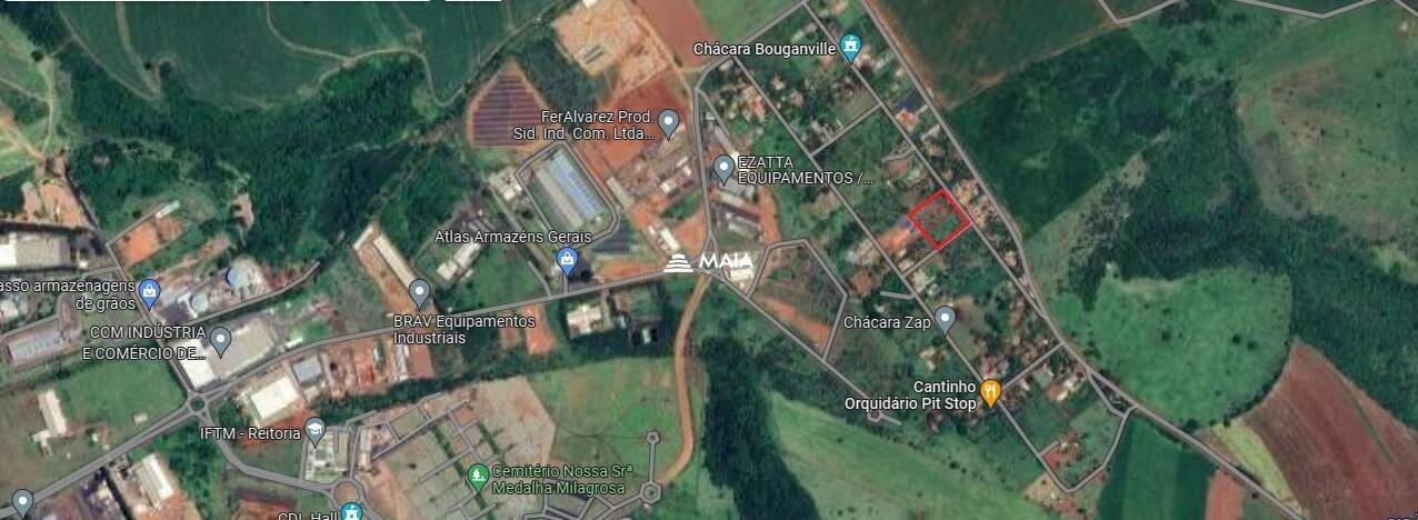 Terreno/Área à venda no Chácaras Bouganville: 