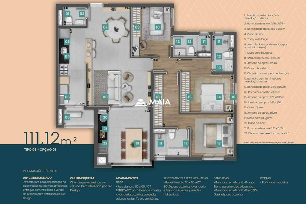 Apartamento à venda no Santa Maria: 