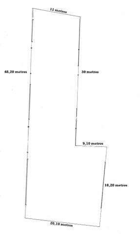 Terreno/Área para aluguel no Mercês: 