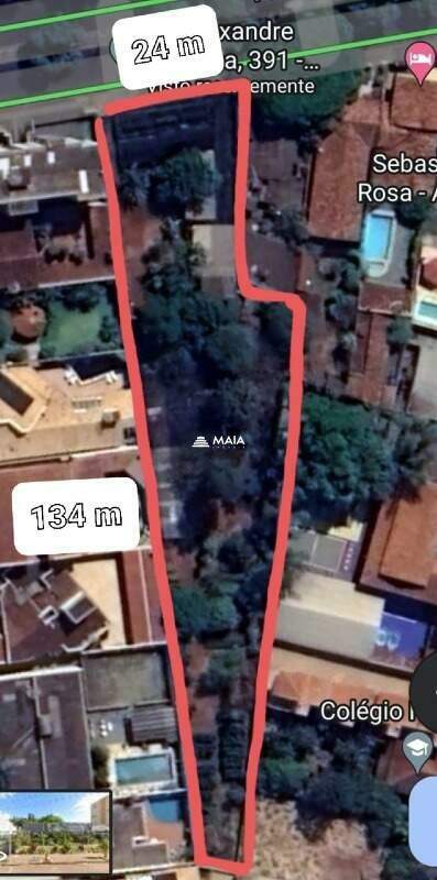 Terreno/Área para aluguel no Mercês: 