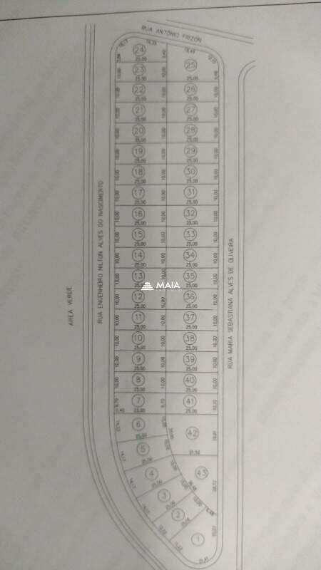 Terreno/Área à venda no Loteamento Terra Jardim: 