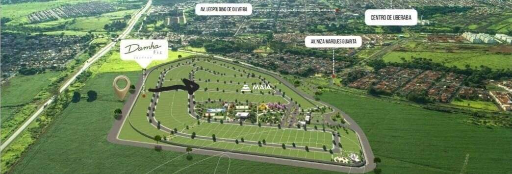 Terreno em Condomínio à venda no Damha Fit - Res. Uberaba: 
