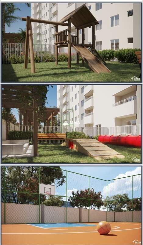 Apartamento à venda no Parque do Mirante: 