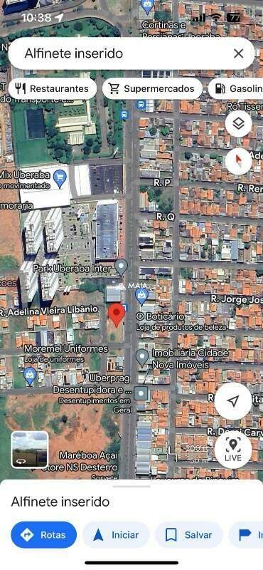 Terreno/Área para aluguel no Jardim Libânio: 