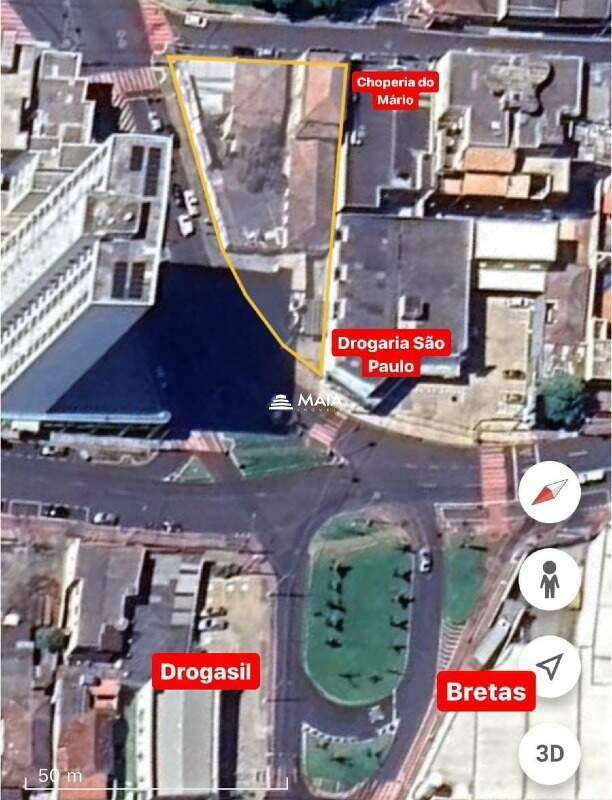 Terreno/Área para aluguel no Centro: 