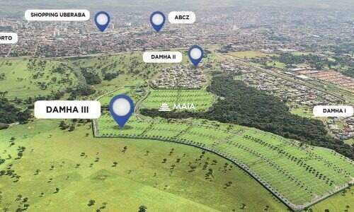 Terreno em Condomínio à venda no Damha III - Res. Uberaba: 
