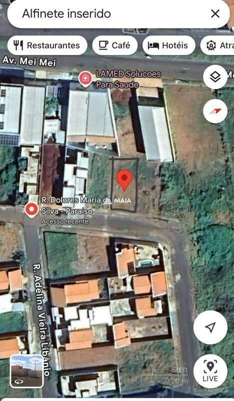 Terreno/Área à venda no Jardim Libânio: 