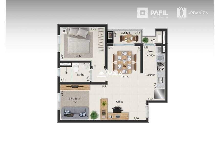 Apartamento à venda no Santa Marta: 
