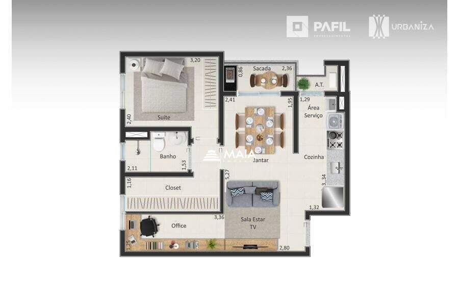 Apartamento à venda no Santa Marta: 