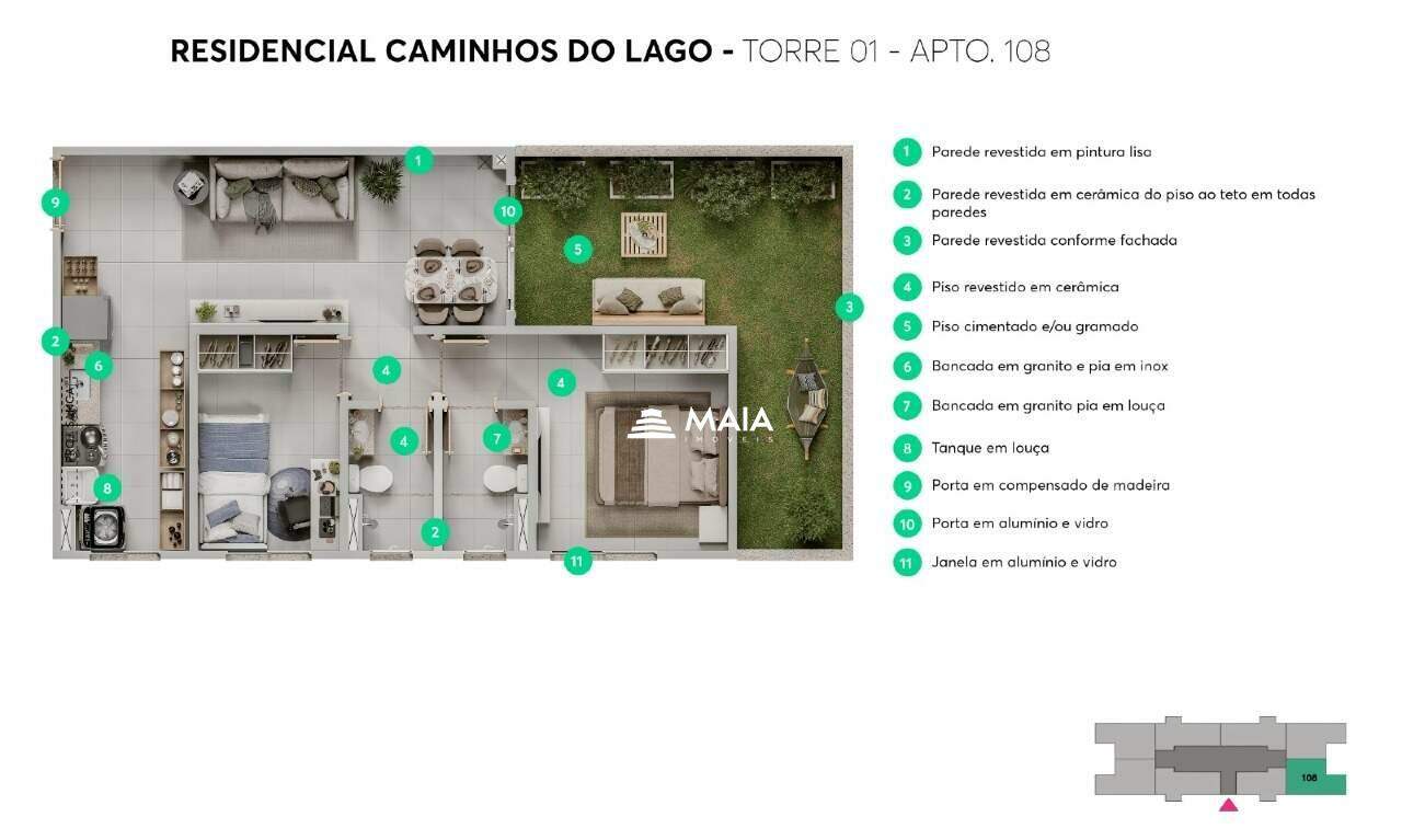 Apartamento à venda no Estados Unidos: 