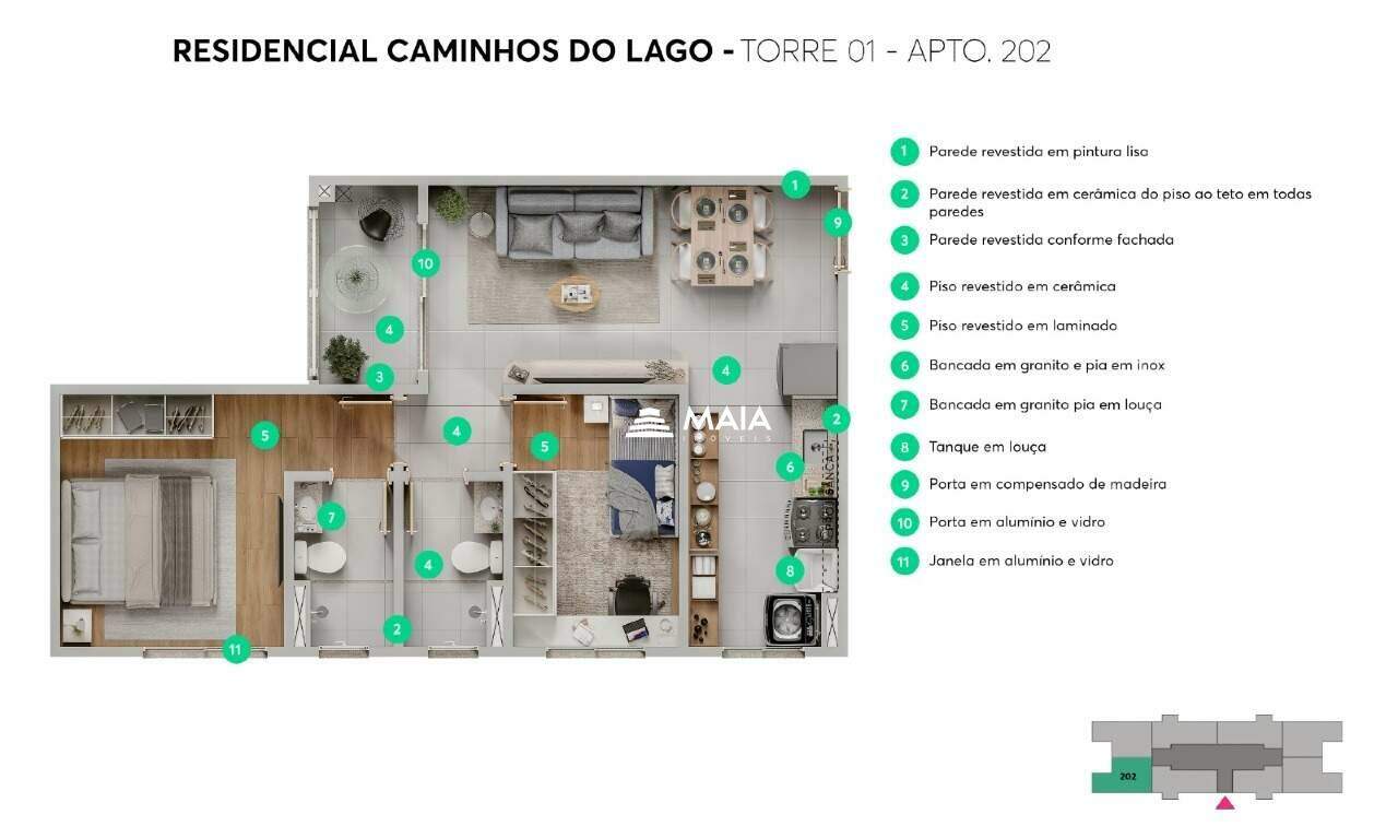 Apartamento à venda no Estados Unidos: 
