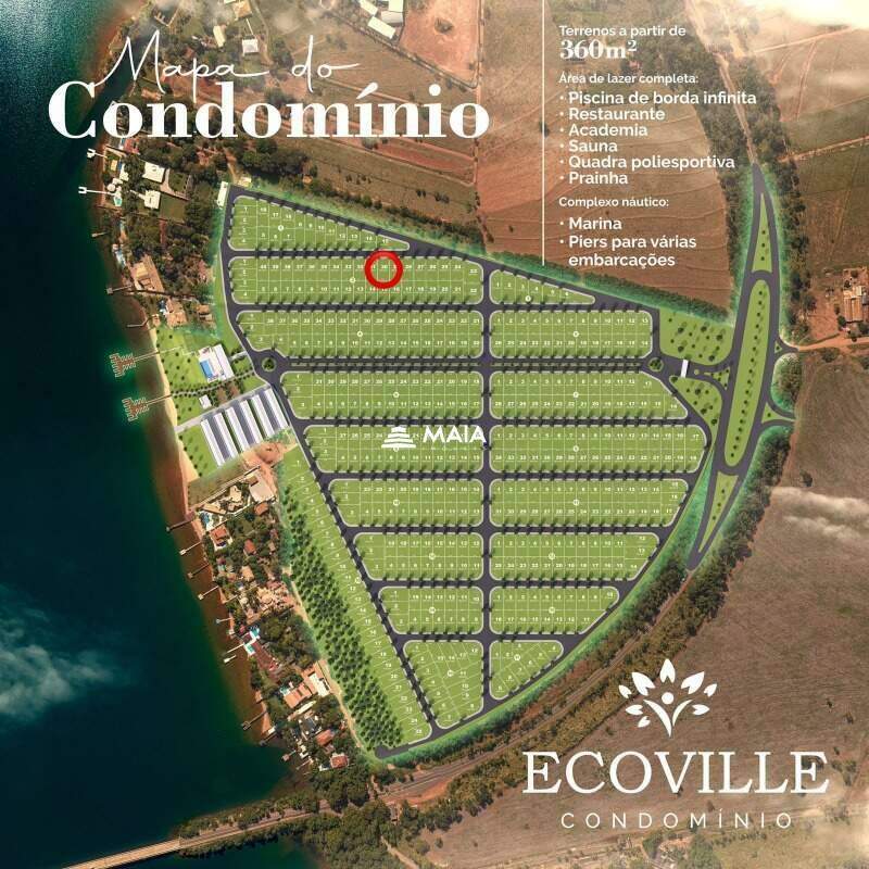 Terreno em Condomínio à venda no Condomínio Ecoville: 