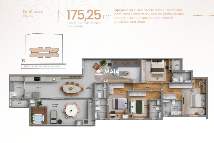 Apartamento à venda no Santa Maria: 