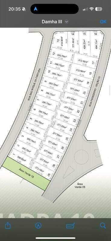 Terreno em Condomínio à venda no Damha III - Res. Uberaba: 