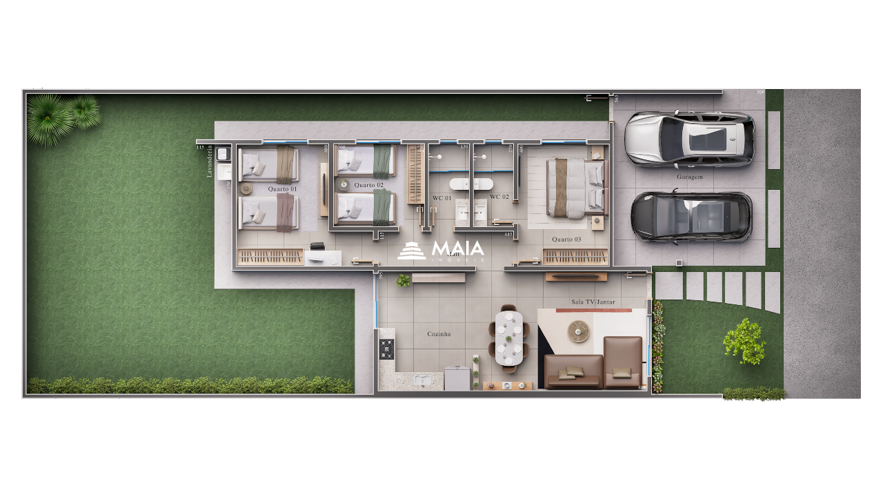 Casa de Condomínio à venda no Jockey Ville - Condomínio : 