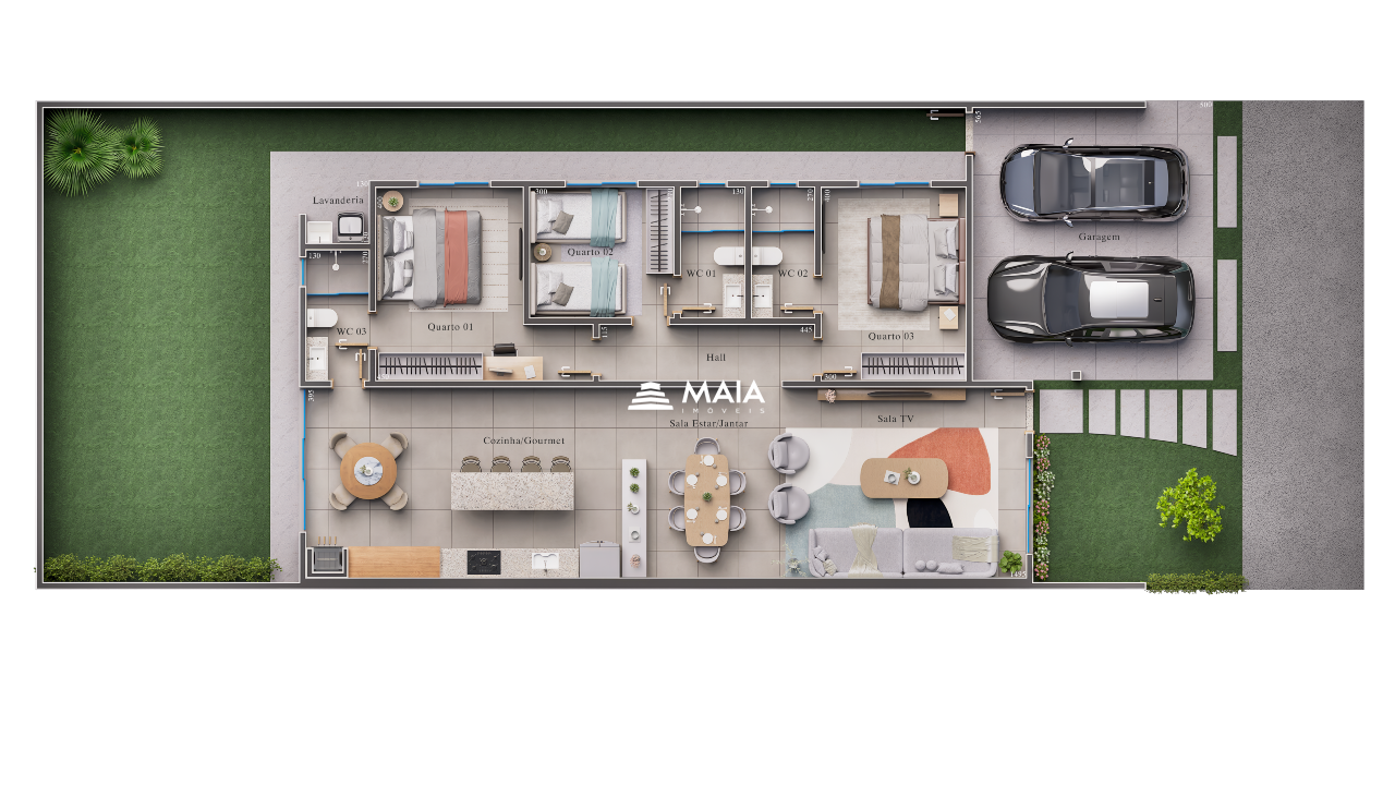 Casa de Condomínio à venda no Jockey Ville - Condomínio : 