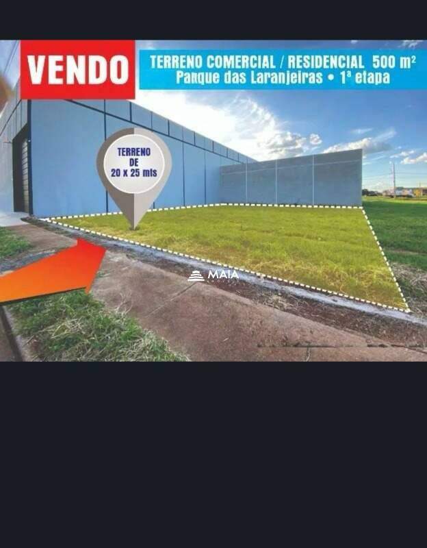 Terreno/Área à venda no Parque das Laranjeiras: 
