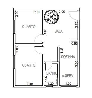 Apartamento à venda no Manoel Mendes: 