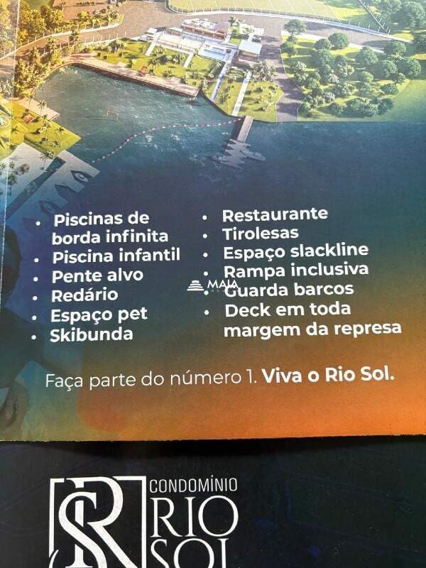 Terreno em Condomínio à venda no Condomínio Rio Sol Horizonte: 