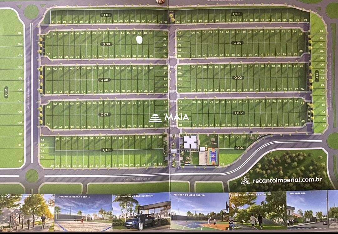 Terreno em Condomínio à venda no Recanto Imperial Condomínio: 