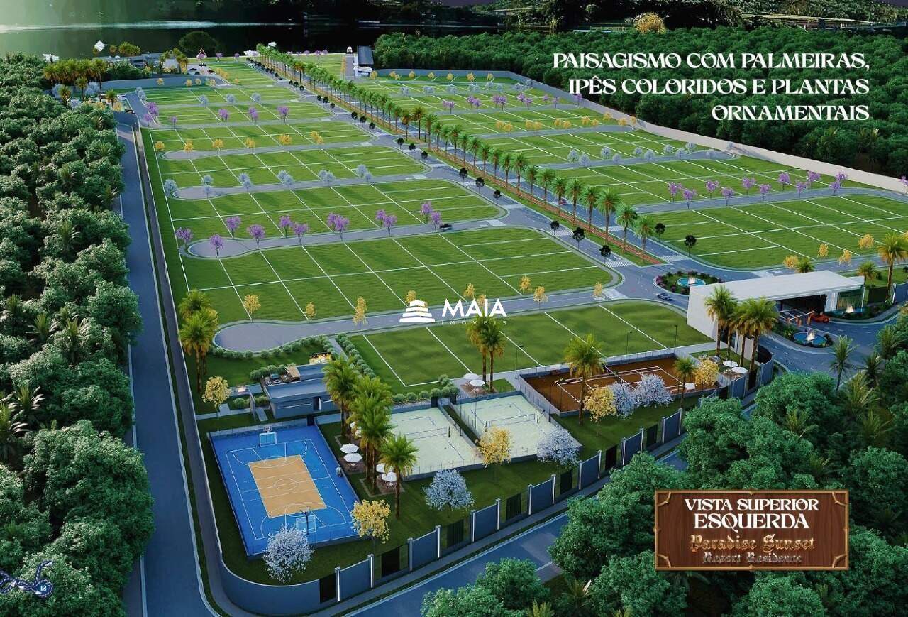 Terreno em Condomínio à venda no Paradise Sunset Resort Residence, Condomínio: 