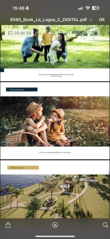 Terreno em Condomínio à venda no La Lagoa Residencial Náutico : 