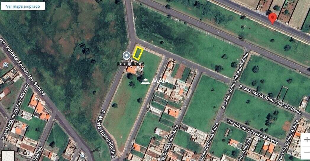 Terreno/Área à venda no Parque das Laranjeiras II: 