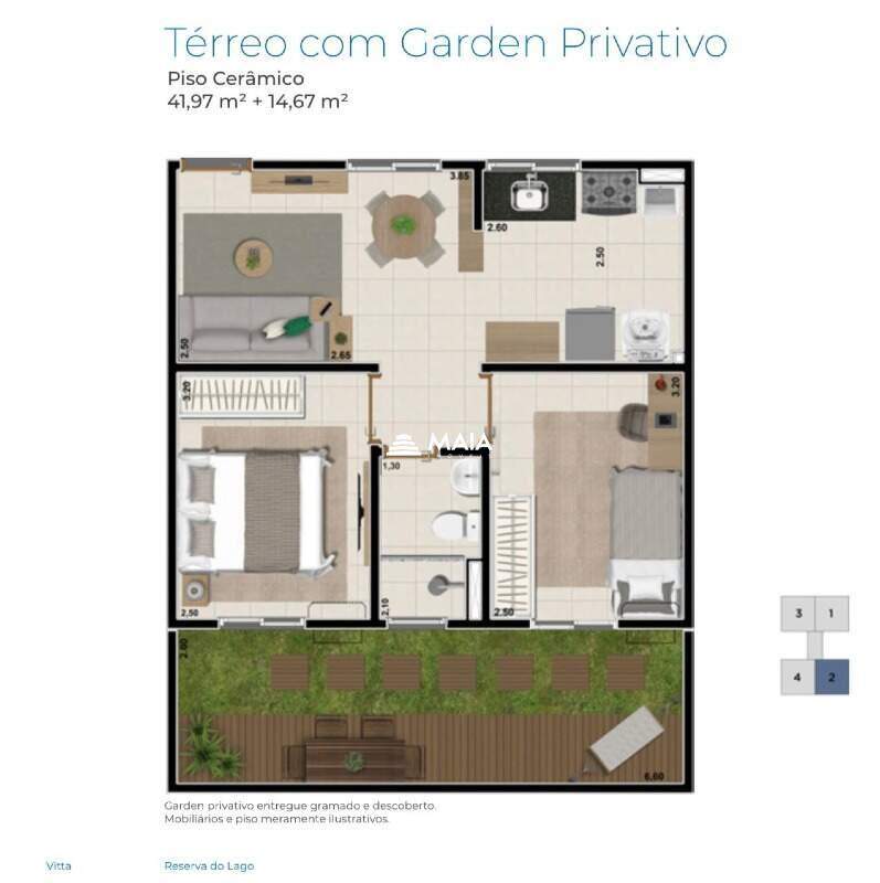 Apartamento à venda no Jardim do Lago: 