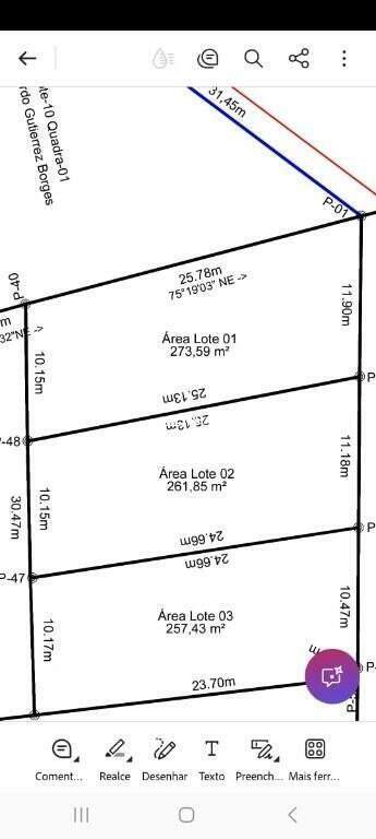 Terreno em Condomínio à venda no Santa Maria: 