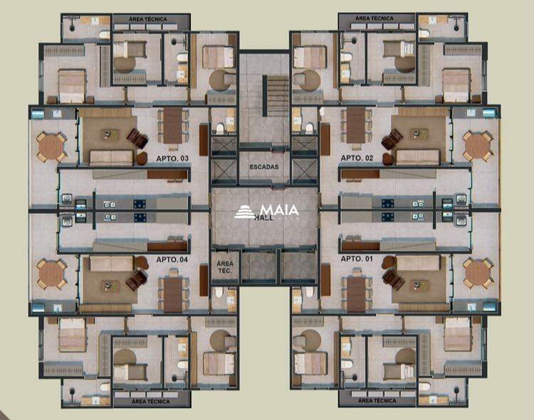 Apartamento à venda no São Benedito: 