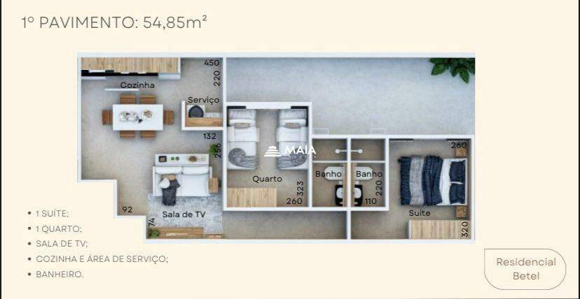 Apartamento à venda no Parque das Américas: 