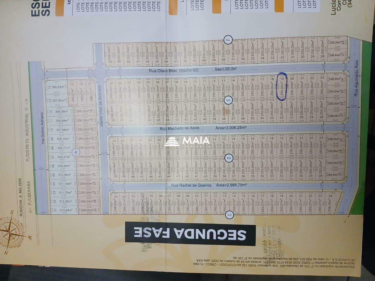 Terreno em Condomínio à venda no Condomínio Brahma I: 