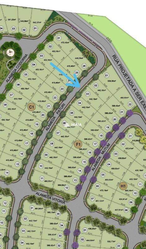 Terreno em Condomínio à venda no Cyrela Landscape: 