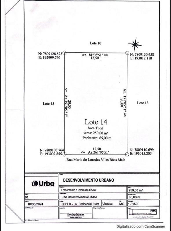 Terreno/Área para aluguel no Jardim Maracanã: 