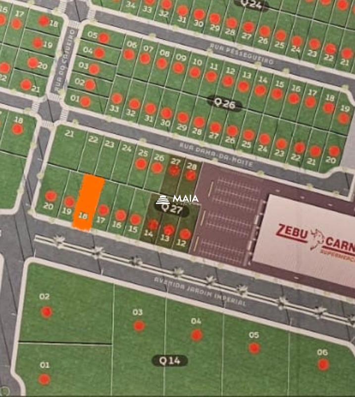 Terreno/Área à venda no Jardim Imperial : 