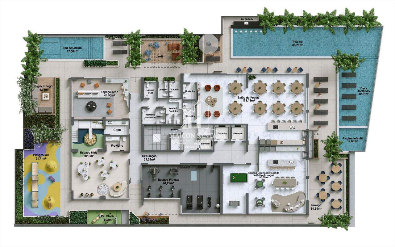 Apartamento à venda no Centro: 