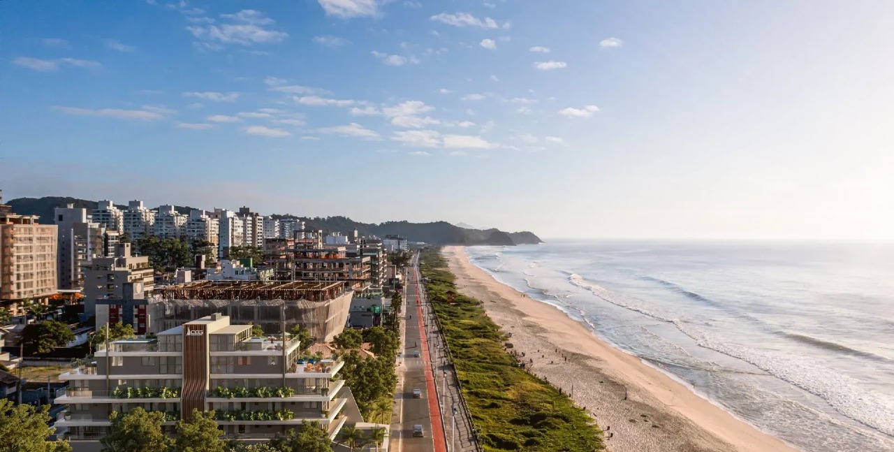 Cobertura residencial triplex de alto luxo em Itajaí - Praia Brava, 4 suítes, 4 vagas - Foto 3 de 6