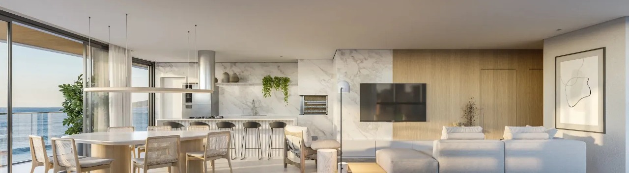 Cobertura residencial triplex de alto luxo em Itajaí - Praia Brava, 4 suítes, 4 vagas - Foto 5 de 6