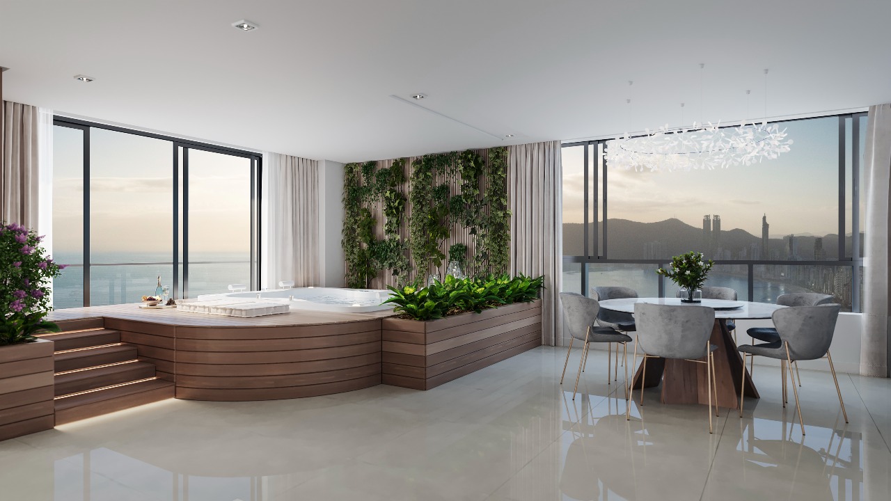 Apartamento 4 suítes à venda no Harmony Ocean Front Mobiliado no Centro de Balneário Camboriú - Foto 13 de 30