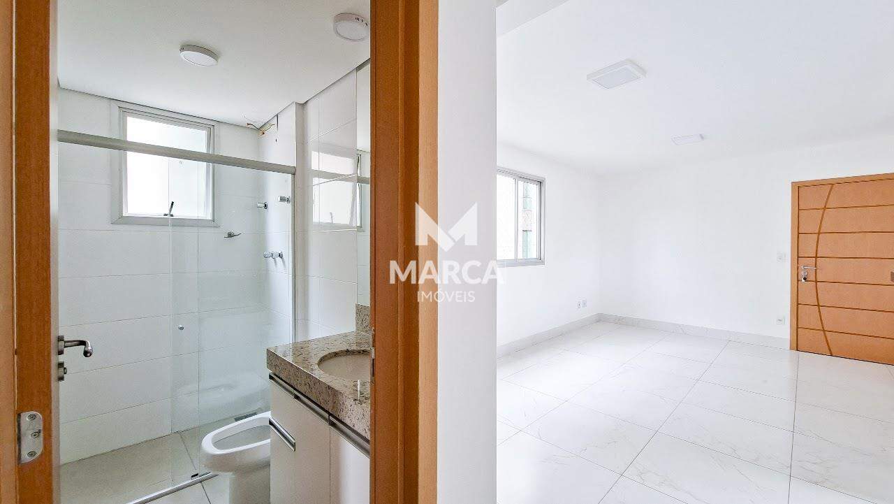 Apartamento para aluguel no Coração Eucarístico: Banheiro social