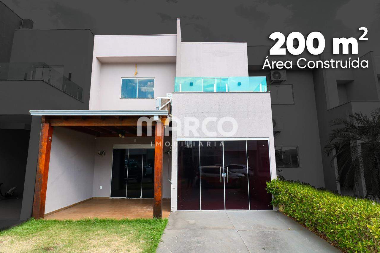 Condomínio Villaggio Caroline l Casa l 161,62m² l Centro Sul l Varzea Grande - MT 
