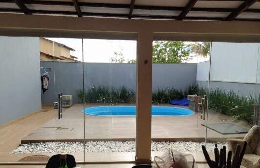 Casa Residencial à venda no Residencial Araguaia: Área da Piscina 