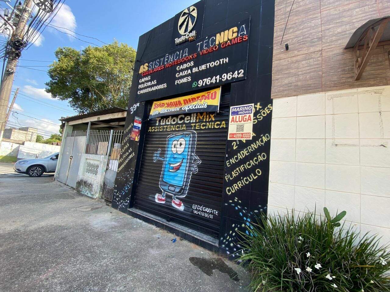 Salão para aluguel no Jardim Santo Ignácio: 