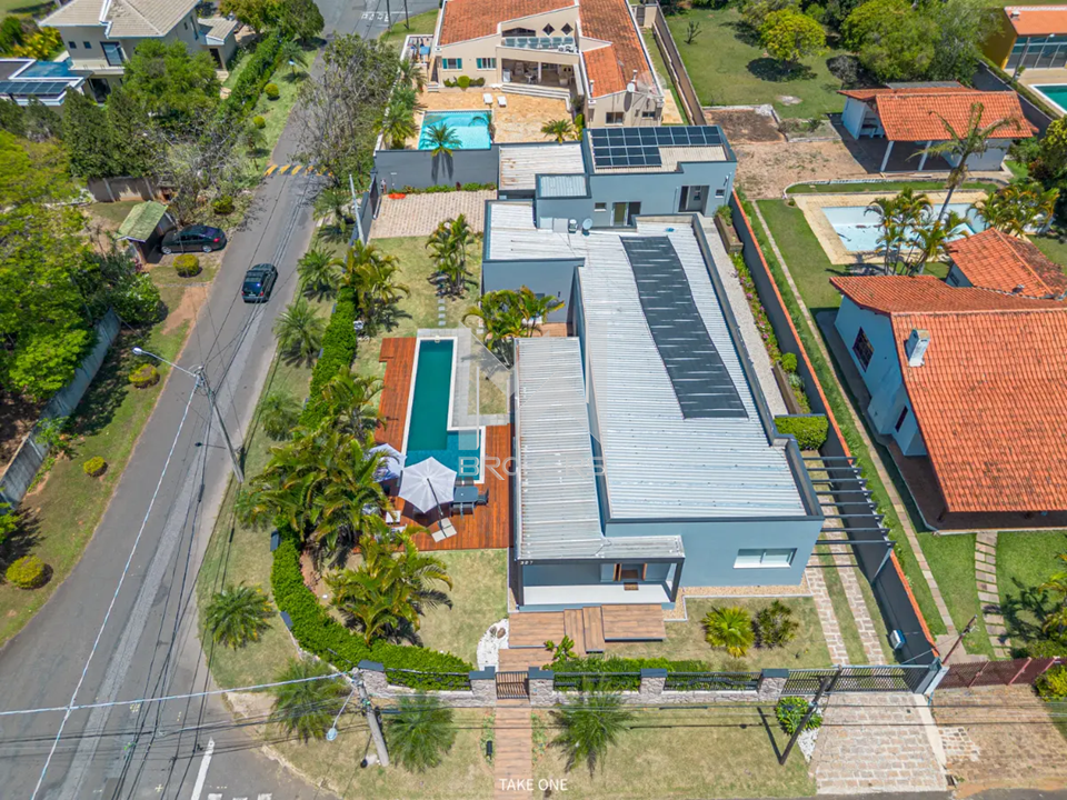 Casa em Condomínio à venda no Condomínio São Joaquim: aérea