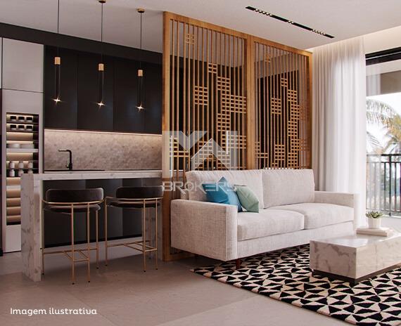 Apartamento à venda no Parque da Hípica: sala de estar